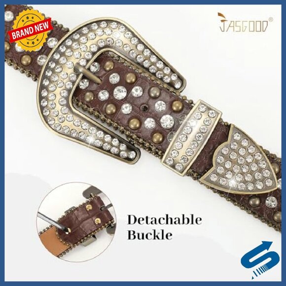 Western Rhinestone Belt 1.5\